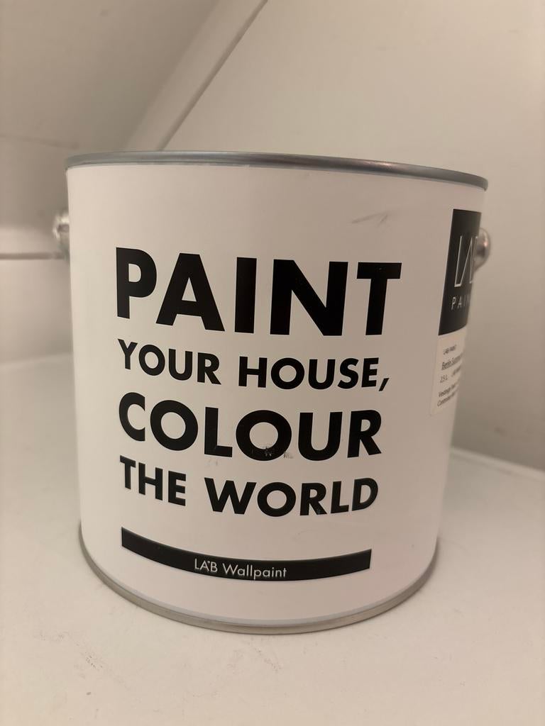 LAB Paint Berlin Summer Muurverf 2,5L, Overige kleuren, Nieuw, Ophalen of Verzenden, Verf