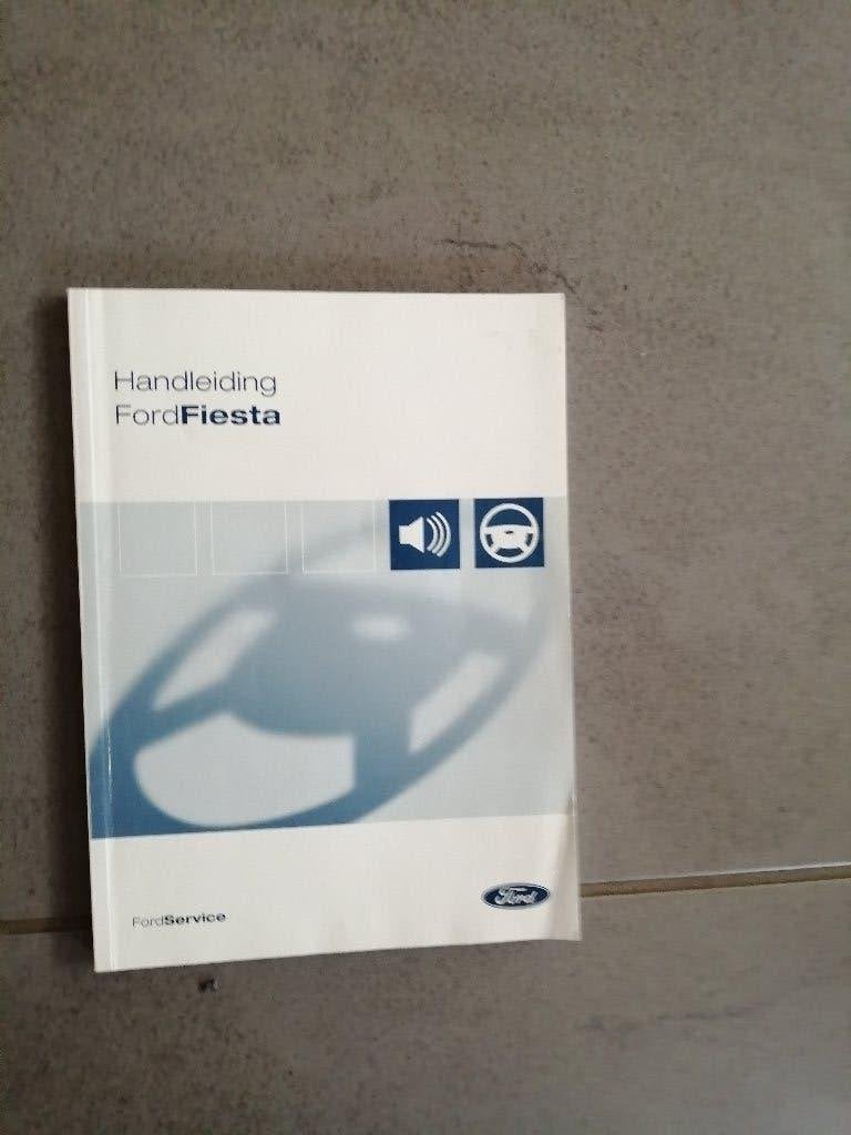 Gebruikershandleiding FORD FIESTA MK5   2002/2005, Ophalen of Verzenden
