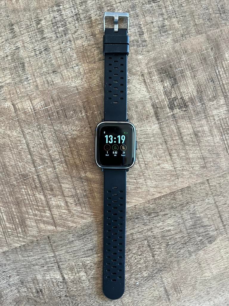 Denver bluetooth smartwatch, Sieraden, Tassen en Uiterlijk, Smartwatches, Ophalen of Verzenden, Zo goed als nieuw, Zwart, Android