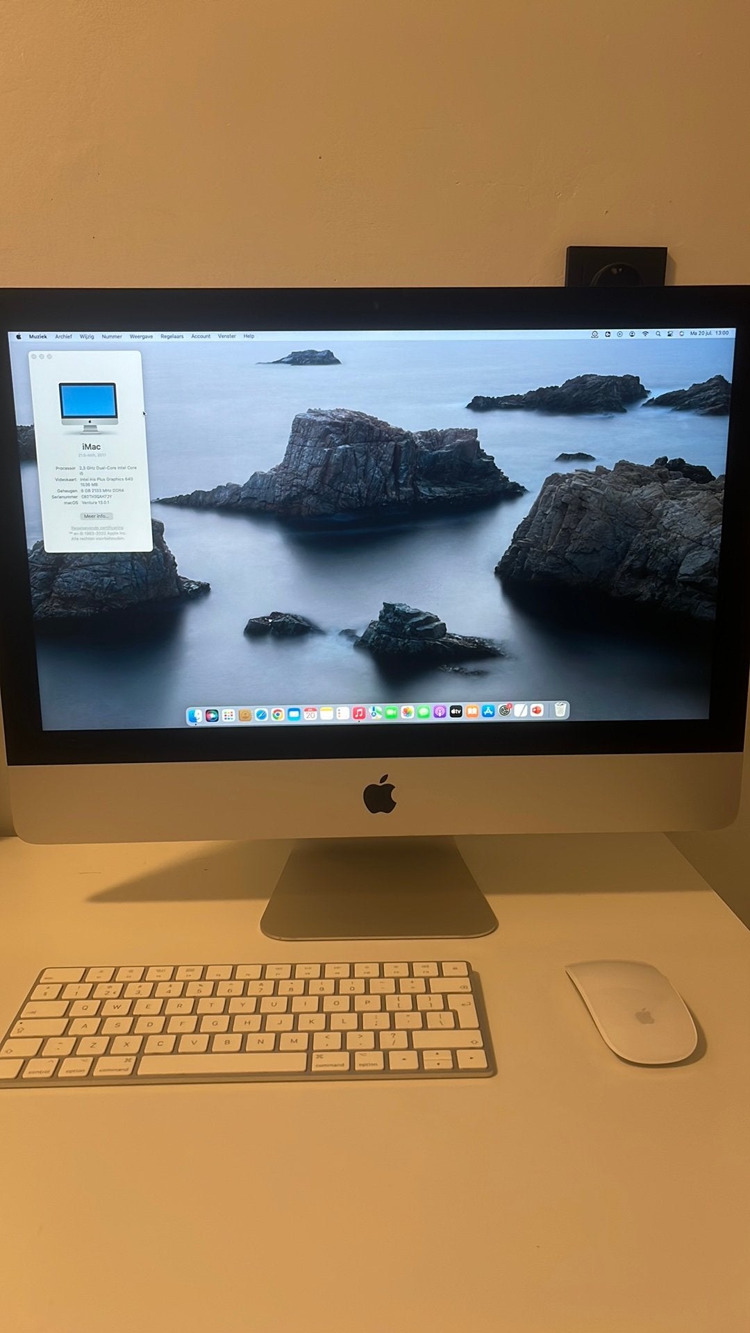 Imac 21,5 inch 2017, Computers en Software, Ophalen, Zo goed als nieuw, IMac