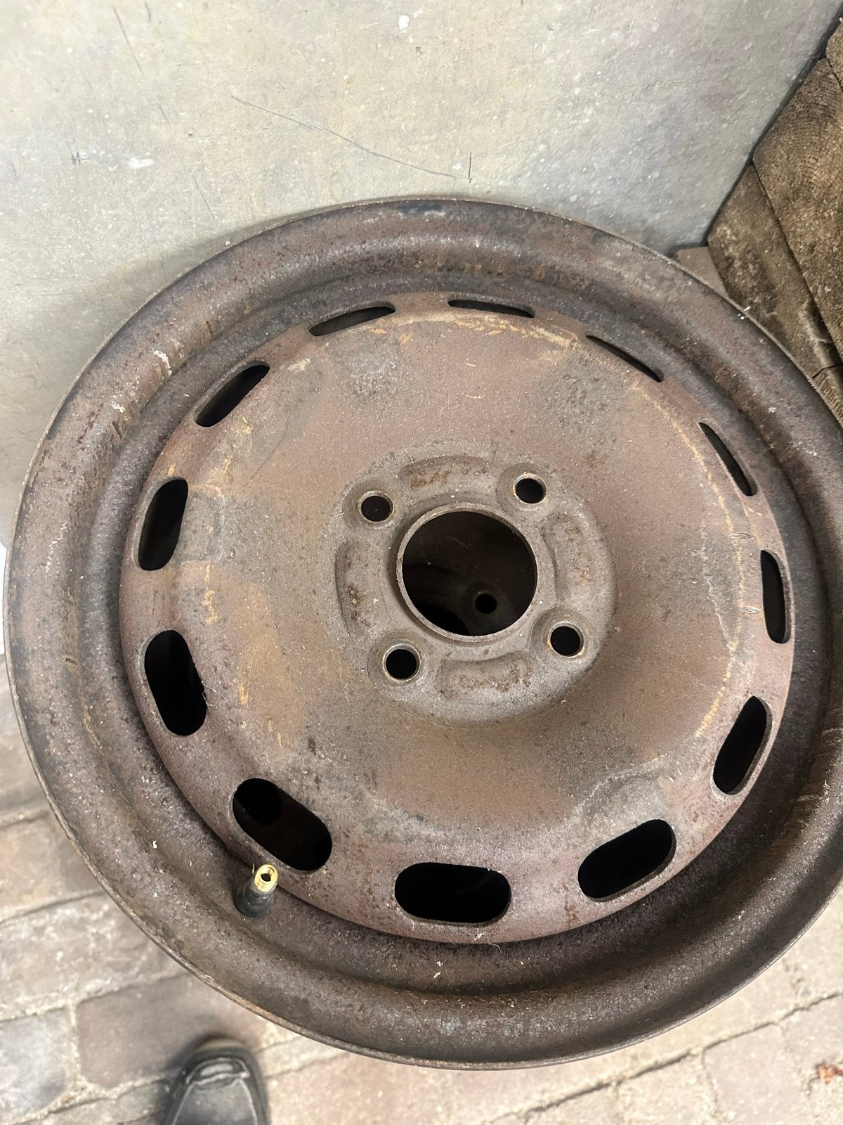 Velgen ,staal ford 14inch, Ophalen