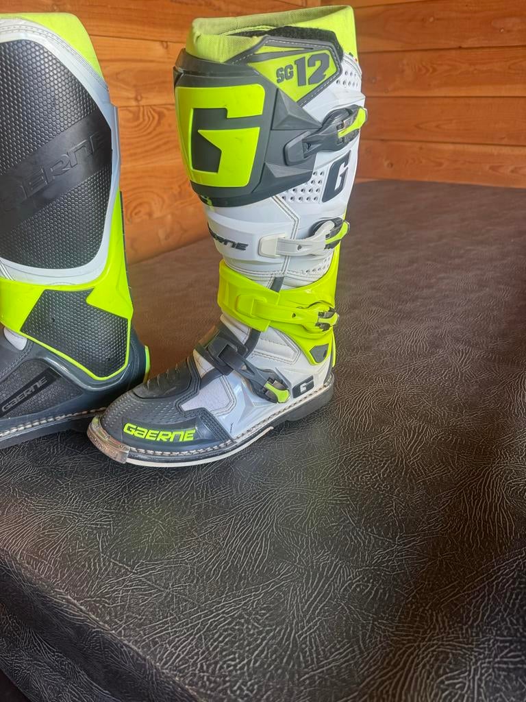 Gaerne SG12 Motorcrosslaarzen Maat 43, Motoren, Ophalen, Tweedehands, Heren, Laarzen