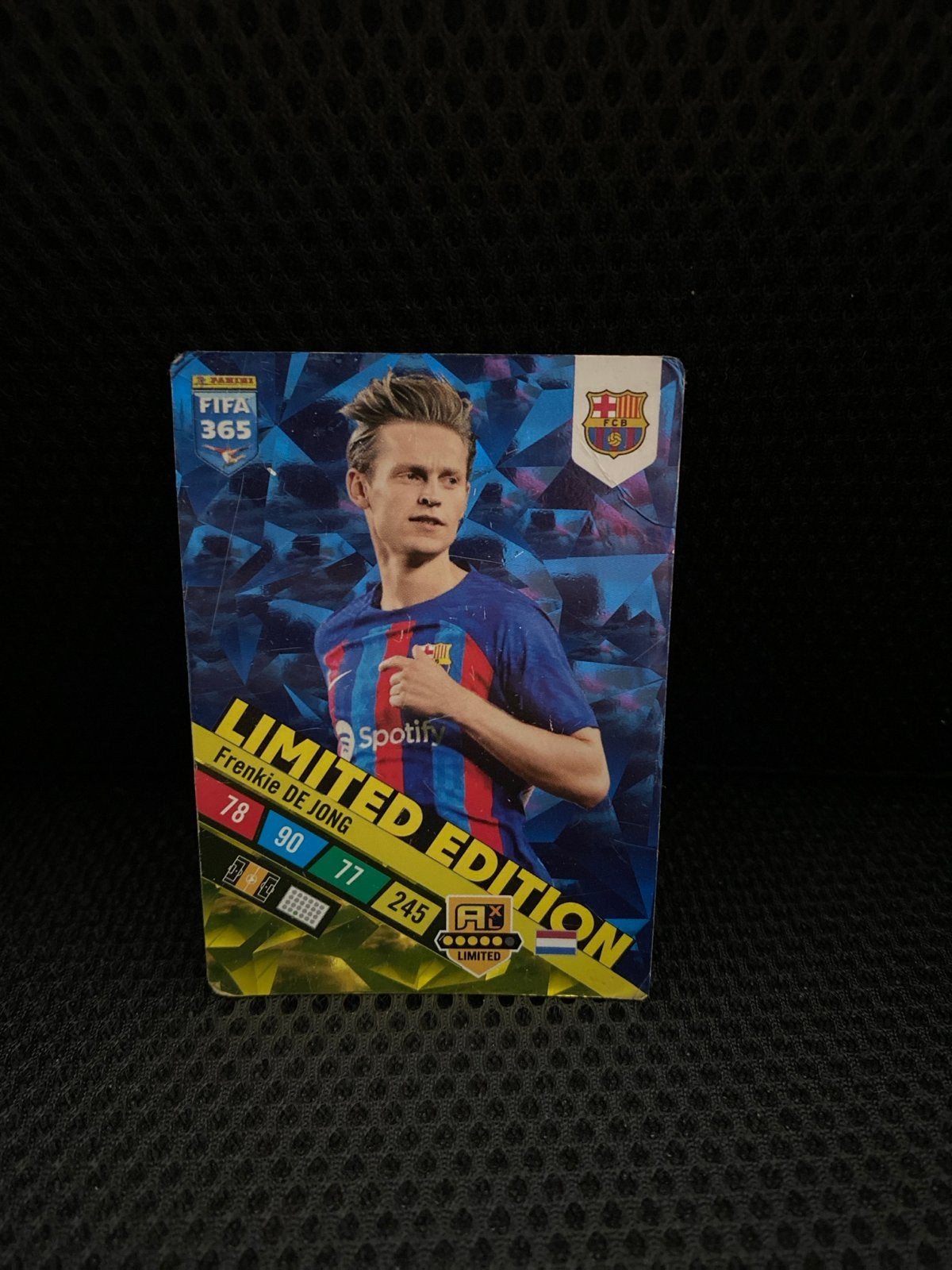 Frenkie de Jong Limited Edition FIFA 365 Adrenalyn XL, Ophalen, Gebruikt, Buitenlandse clubs, Spelerskaart