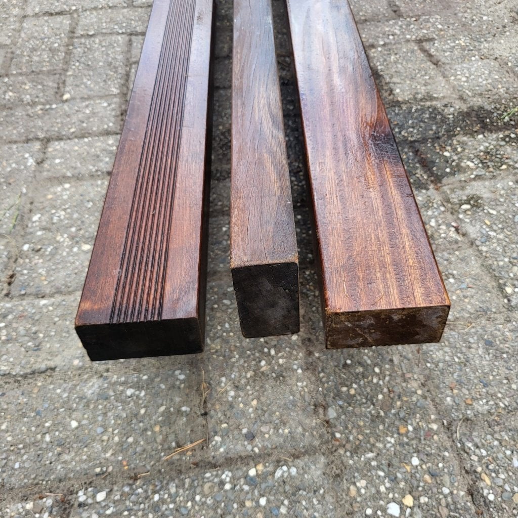 Grote partij Bankirai palen, Tuin en Terras, Palen, Balken en Planken, Palen, Nieuw, Ophalen of Verzenden, Hardhout