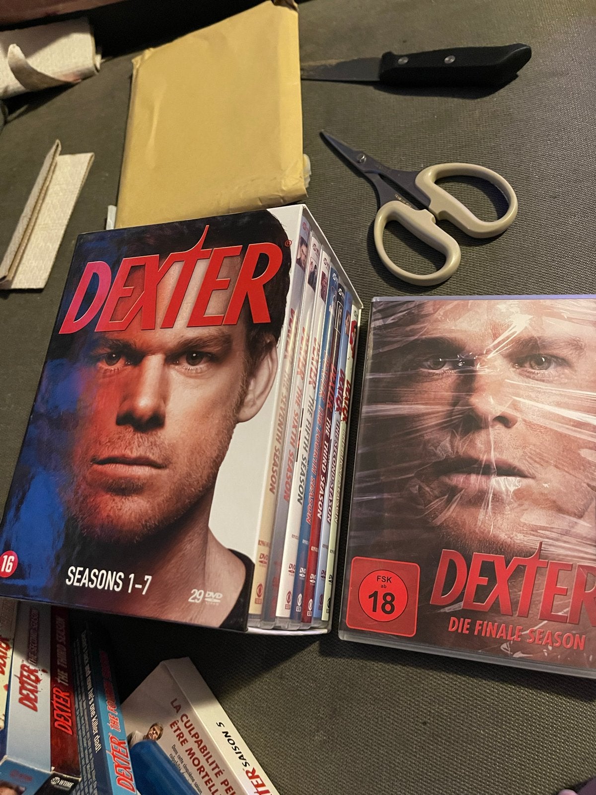 Dexter Complete Serie Boxset Seizoenen 1-7 + Seizoen 8, Vanaf 16 jaar, Ophalen of Verzenden, Zo goed als nieuw, Maffia en Misdaad