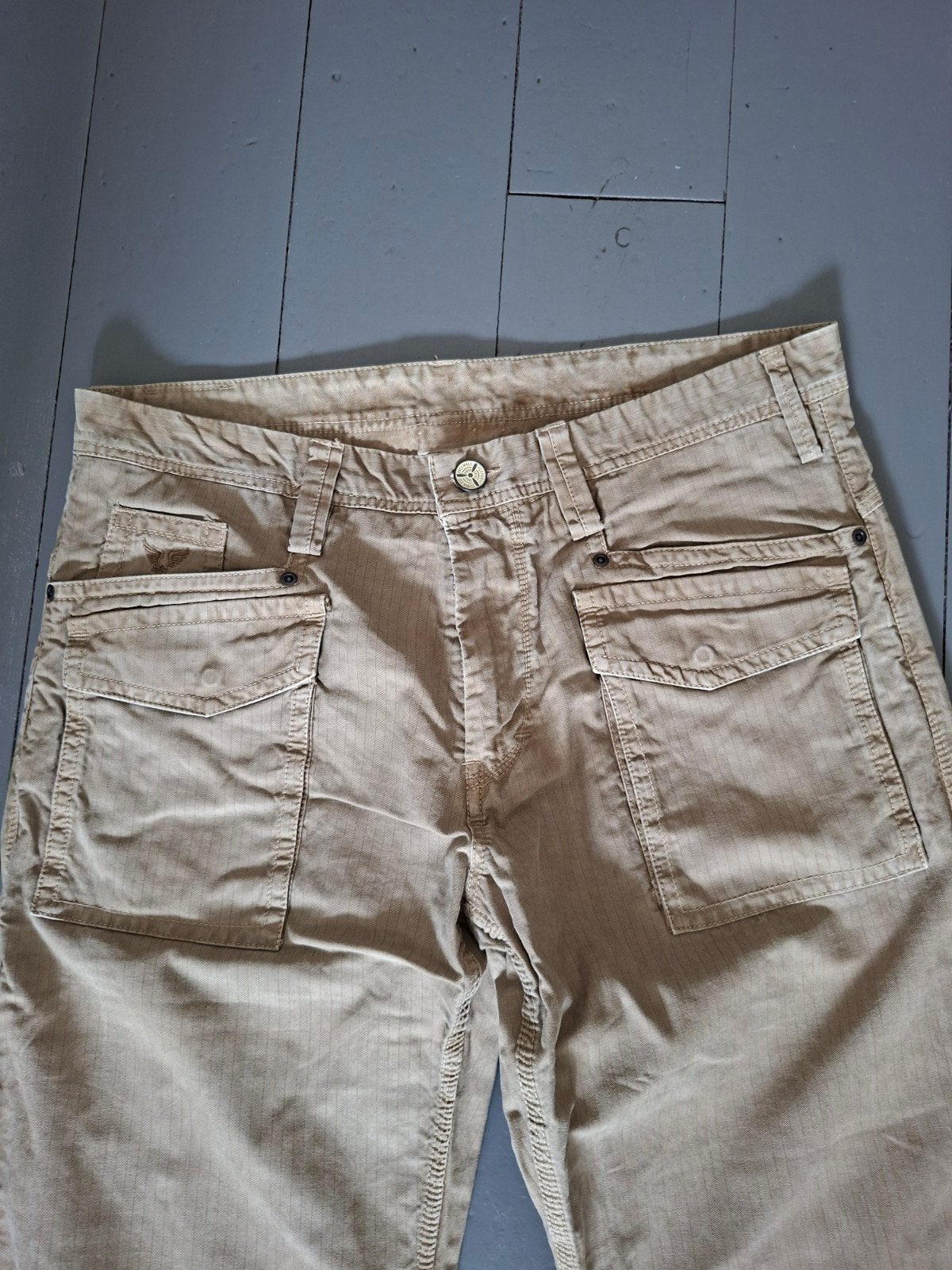 PME Pall Mall  mt 34 34, Kleding | Heren, Broeken en Pantalons, Beige, Overige maten, Ophalen of Verzenden, Zo goed als nieuw