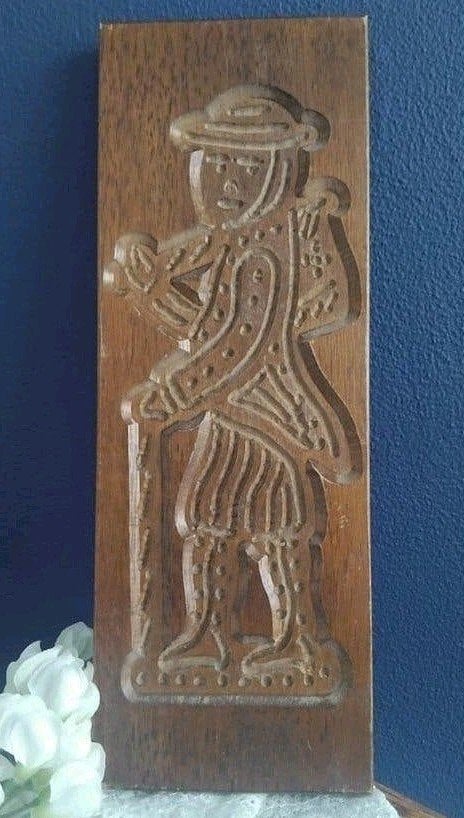 🌺Vintage 🌺Traditionele Speculaasplank 🌺Reiziger, Antiek en Kunst, Verzenden