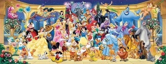 Ravensburger Disney - Groepsfoto - 1000 st. AANBIEDING, Ophalen of Verzenden, 500 t/m 1500 stukjes, Nieuw, Legpuzzel