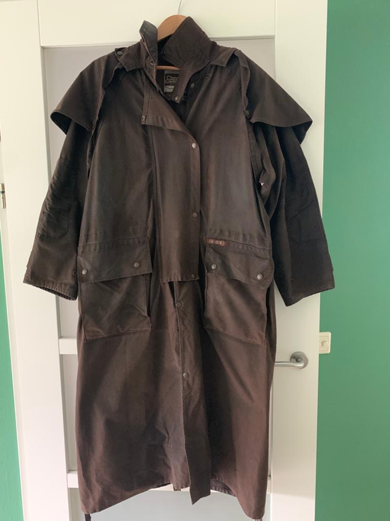 Driza Bone de Luxe Riding Coat. Size 7 (XL), Ophalen of Verzenden, Gedragen, Maat 56/58 (XL), Bruin