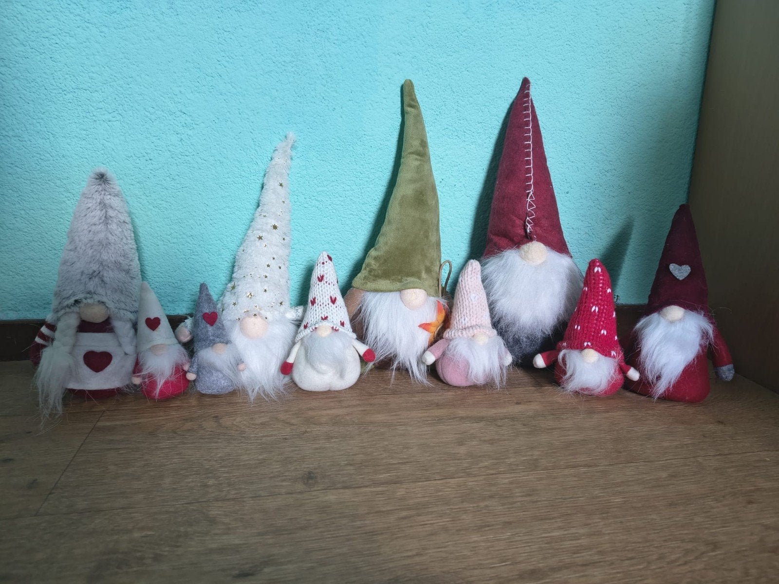 (kerst) gnomes, diverse maten, Ophalen of Verzenden, Gebruikt