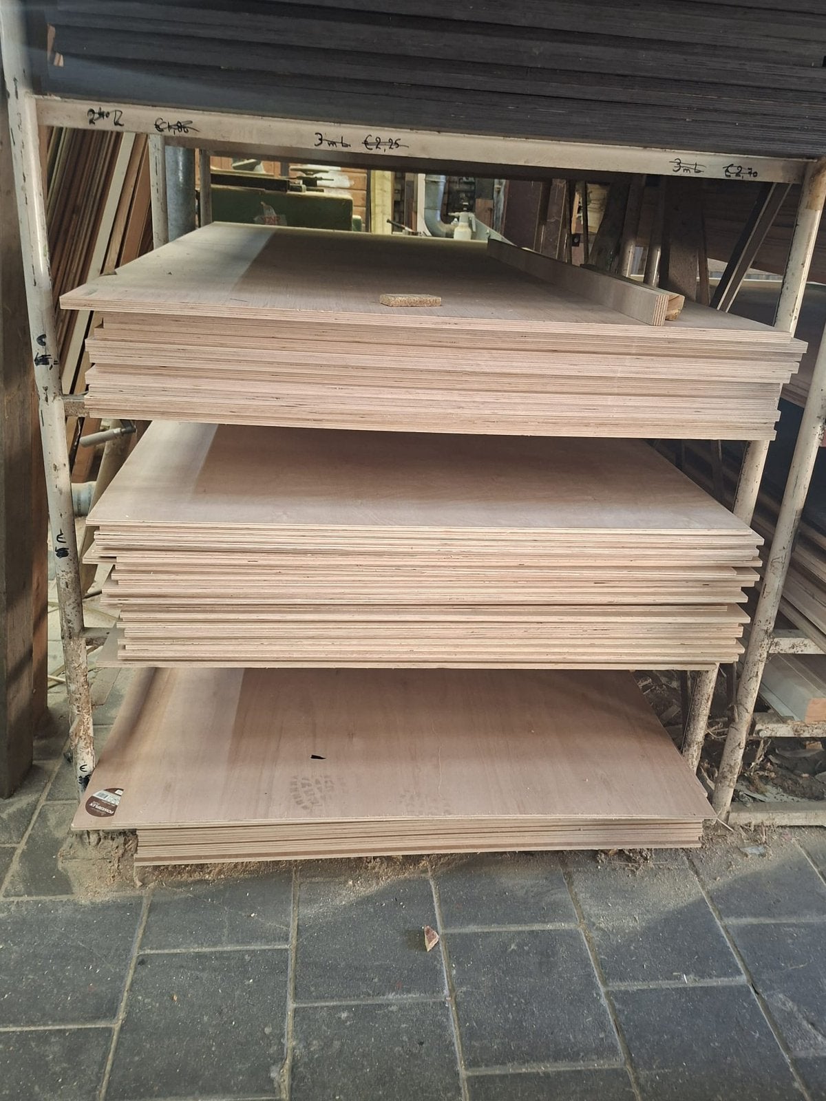Nieuwe multiplex platen ( 122x244 cm) in diverse diktes, Doe-het-zelf en Verbouw, Platen en Panelen, Ophalen of Verzenden, Nieuw