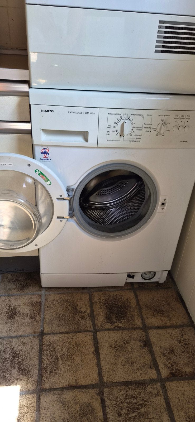 Siemens Wasmachine en Siemens Droger - Gebruikt maar goed, Witgoed en Apparatuur, Wasdrogers, 6 tot 8 kg, Gebruikt, Ophalen of Verzenden