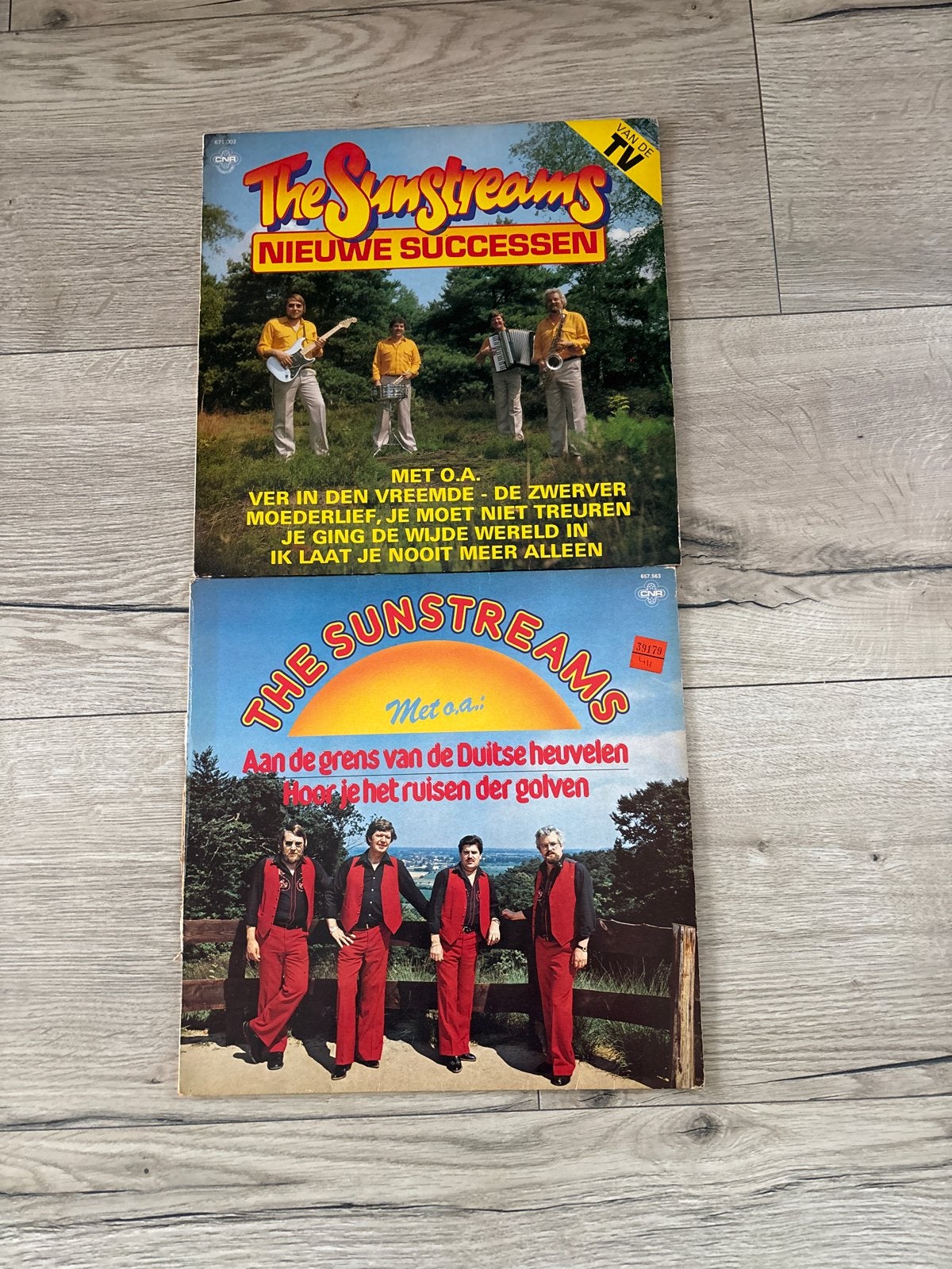 The Sunstreams - Nieuwe Successen & Aan de grens van de Duit, LP, Gebruikt, Ophalen of Verzenden, Levenslied of Smartlap