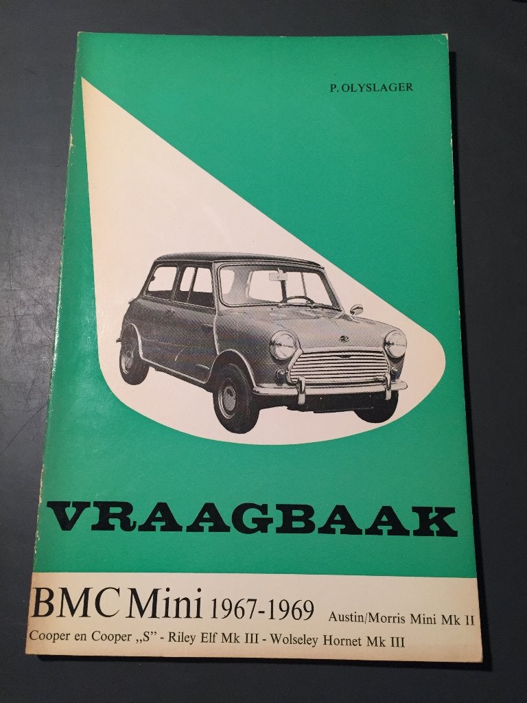 Vraagbaak BMC Mini 1967 - 1969, Ophalen