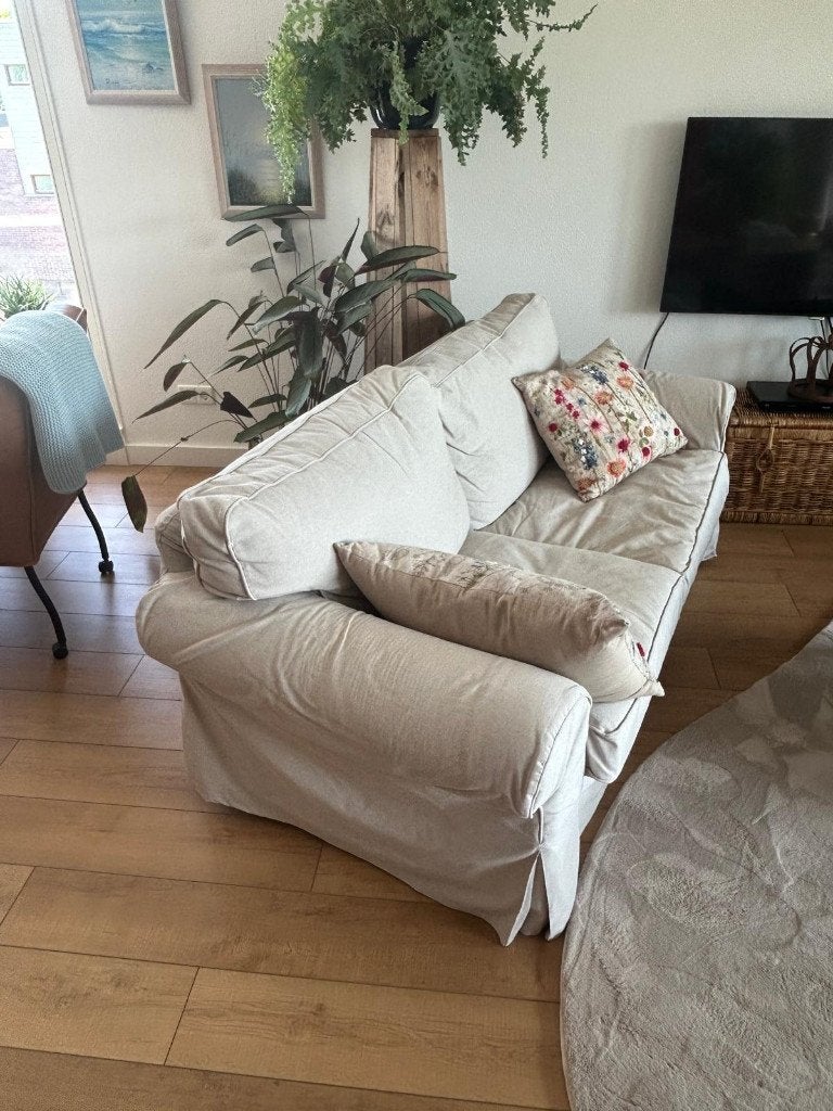 Ikea 2 zits bank, Ophalen, Gebruikt, Tweepersoons, 75 tot 100 cm