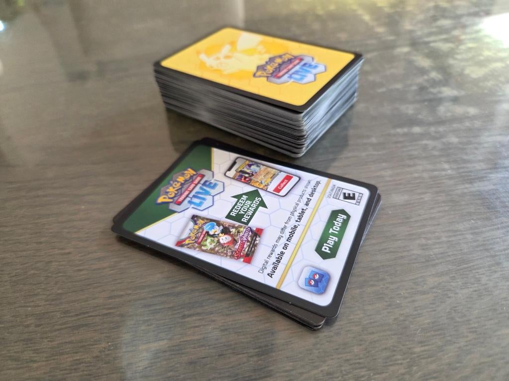 157 TCG online codes Pokemonkaart code, Ophalen of Verzenden, Nieuw, Overige typen
