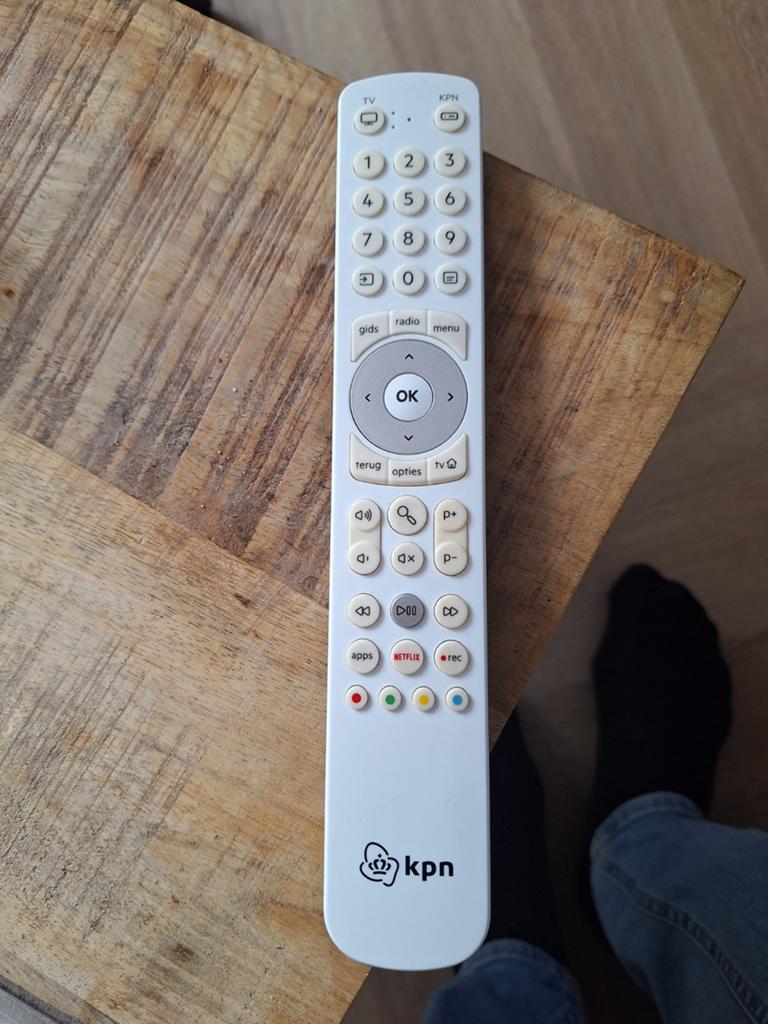 Kpn afstandsbediening, Ophalen