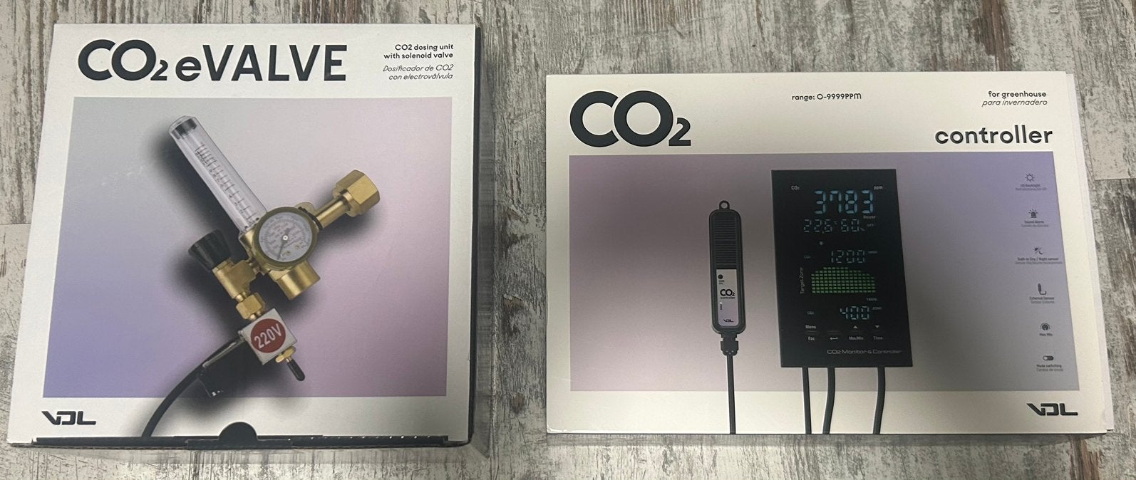 VDL Digital Co2 Controller en VDL CO2 drukreduceerventiel, Ophalen of Verzenden, Nieuw
