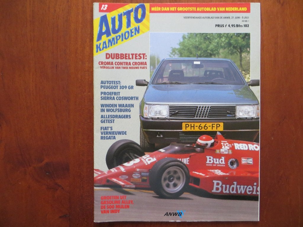 Autokampioen 13 1986 Fiat Croma, Sierra Cosworth, Africar, Ophalen of Verzenden, Nieuw, Ford