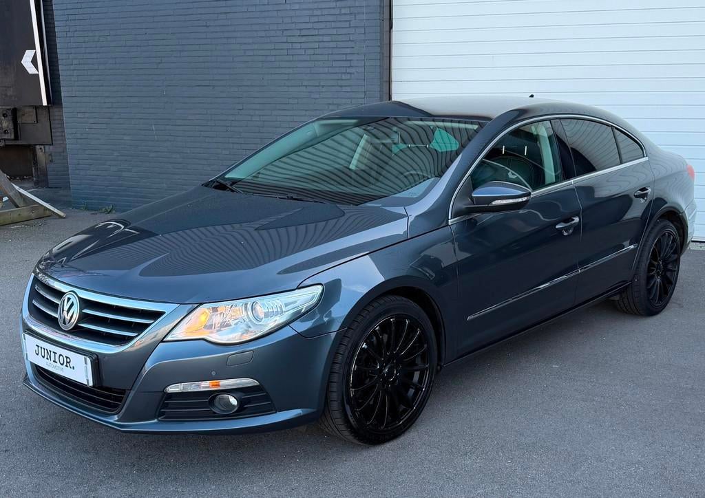 Volkswagen Passat CC 1.8 TSI 5p AUTOMAAT/LEDER/CRUISE/CLIMA/, Euro 5, Zwart, 4 cilinders, 161 pk