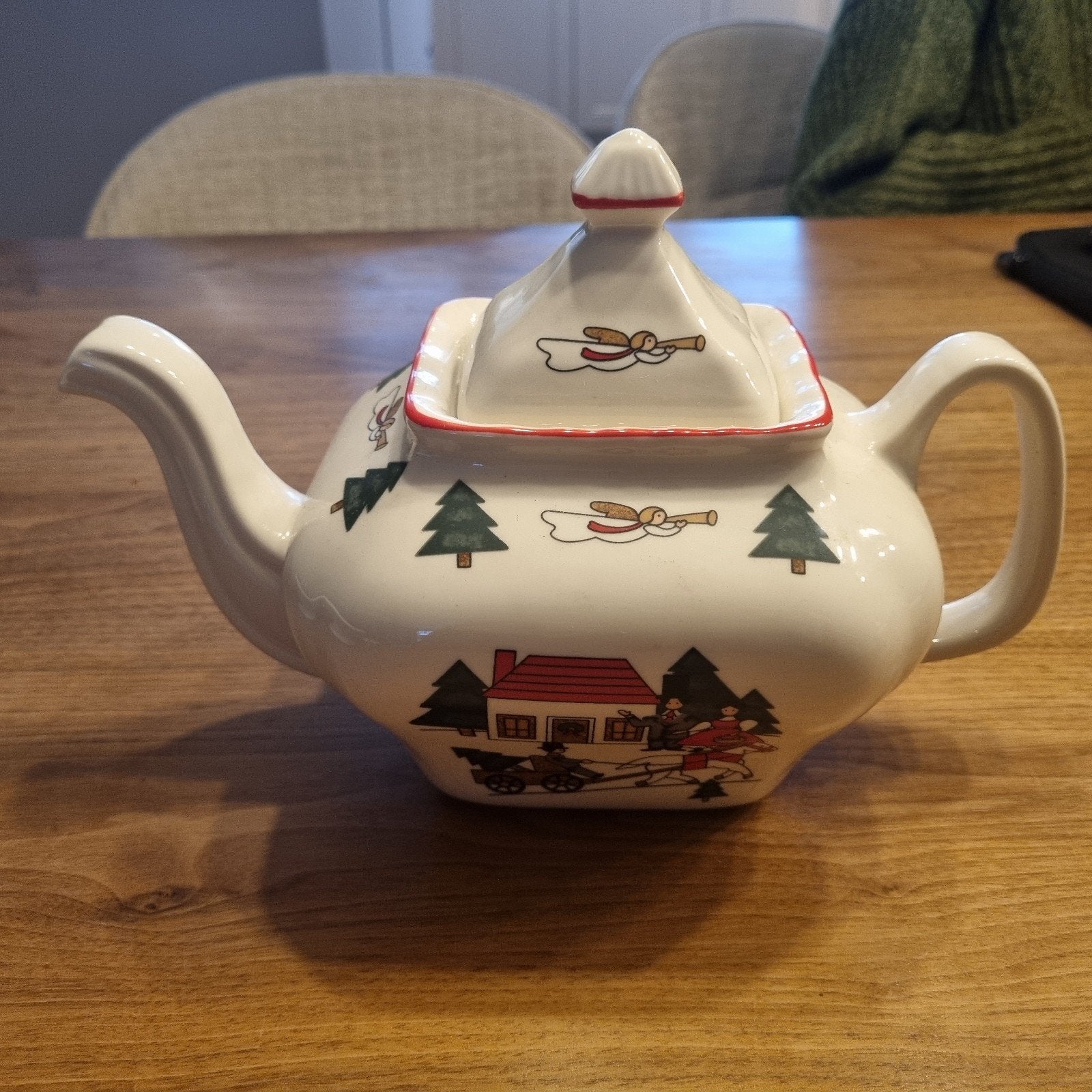 Mason's Christmas Village Theepot - Nieuw, Ophalen of Verzenden