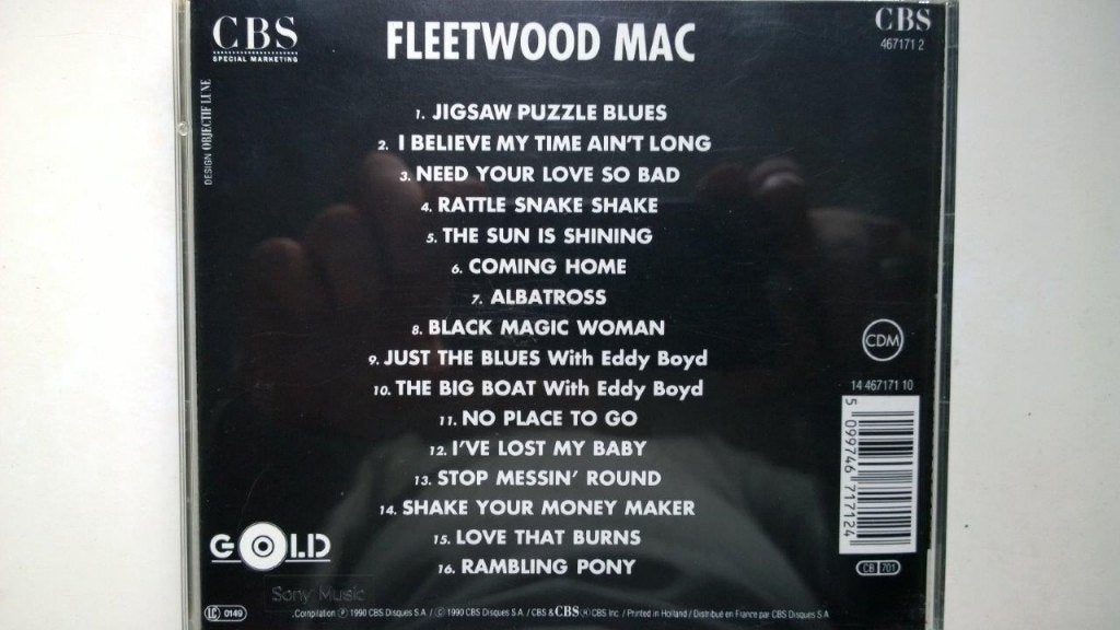 Fleetwood Mac - Collection Gold, Cd's en Dvd's, Cd's | Rock, Ophalen of Verzenden, Zo goed als nieuw, Poprock, Album