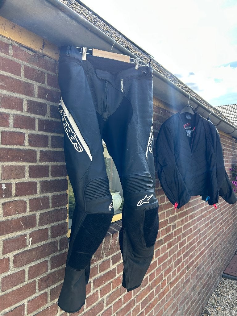 Alpinestars leren motorbroek Missle V2 maat 56 (evt. combi), Motoren, Kleding | Motorkleding, Ophalen, Broek | leer, Heren, Alpinestars