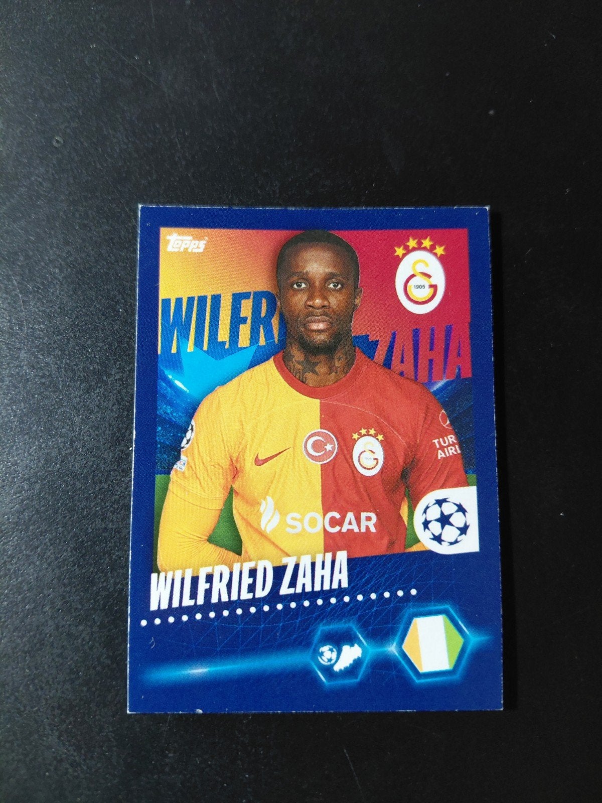Wilfried zaha (galatasaray) topps, Verzamelen, Verzenden, Nieuw, Buitenlandse clubs, Spelerskaart