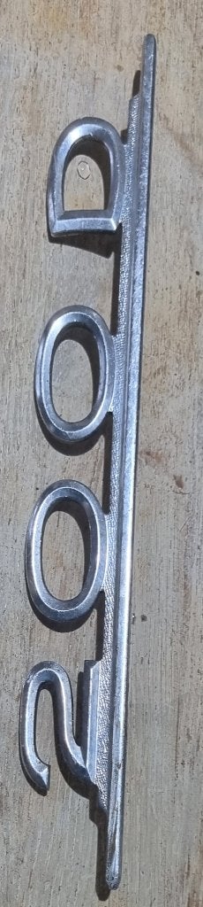 Embleem Mercedes 200D, Auto diversen, Auto-accessoires, Ophalen of Verzenden