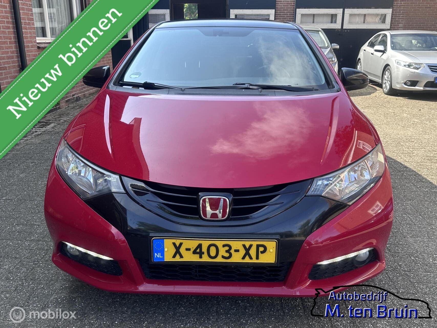 Honda Civic 1.8 Sport / Trekhaak / Airco / Cruise / LM Velge, Auto's, Voorwielaandrijving, Euro 5, Gebruikt, 4 cilinders