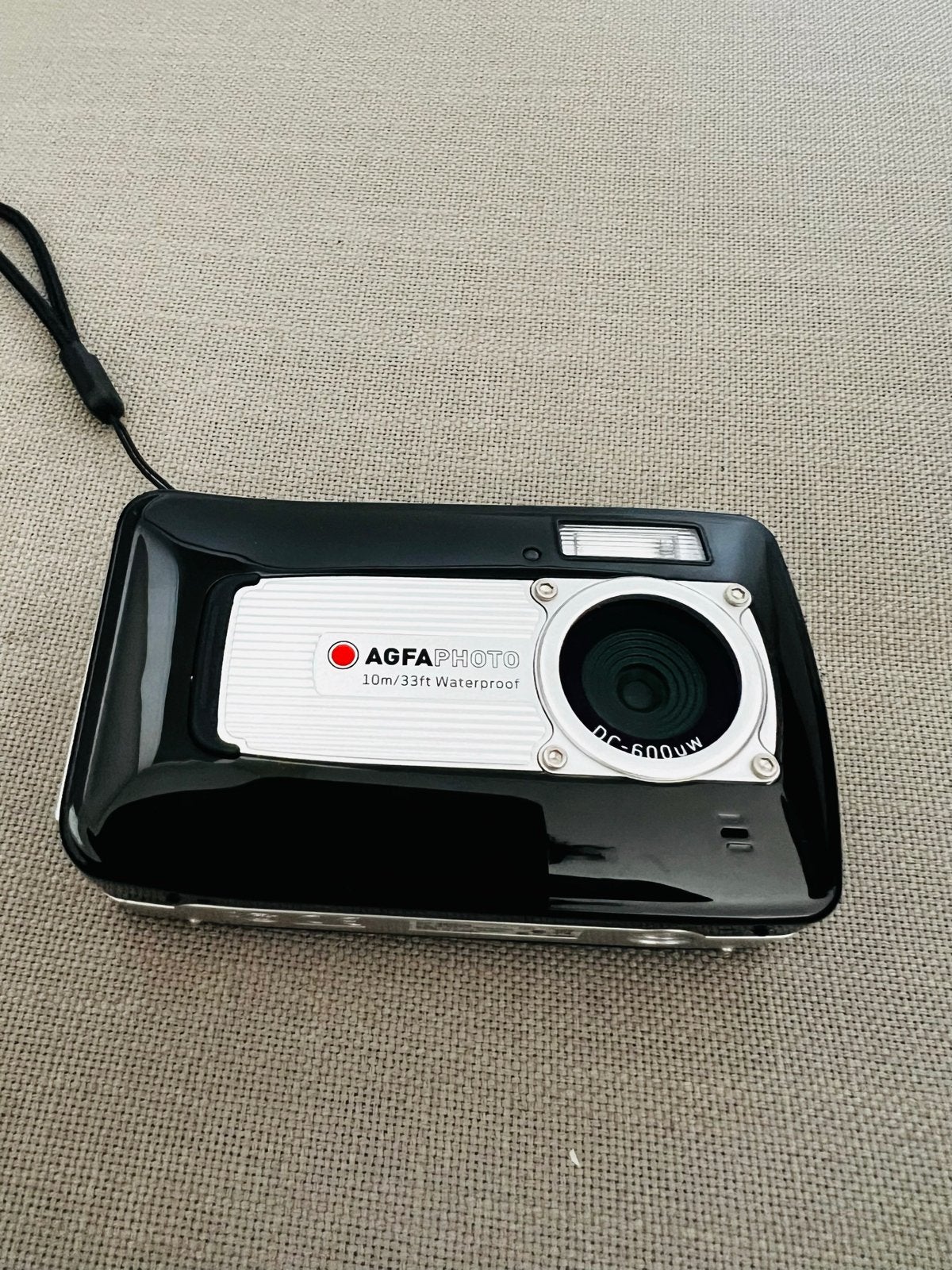 AgfaPhoto DC-600uw Waterdichte Compactcamera, Ingebouwde flitser, Gebruikt, Ophalen of Verzenden, Compactcamera