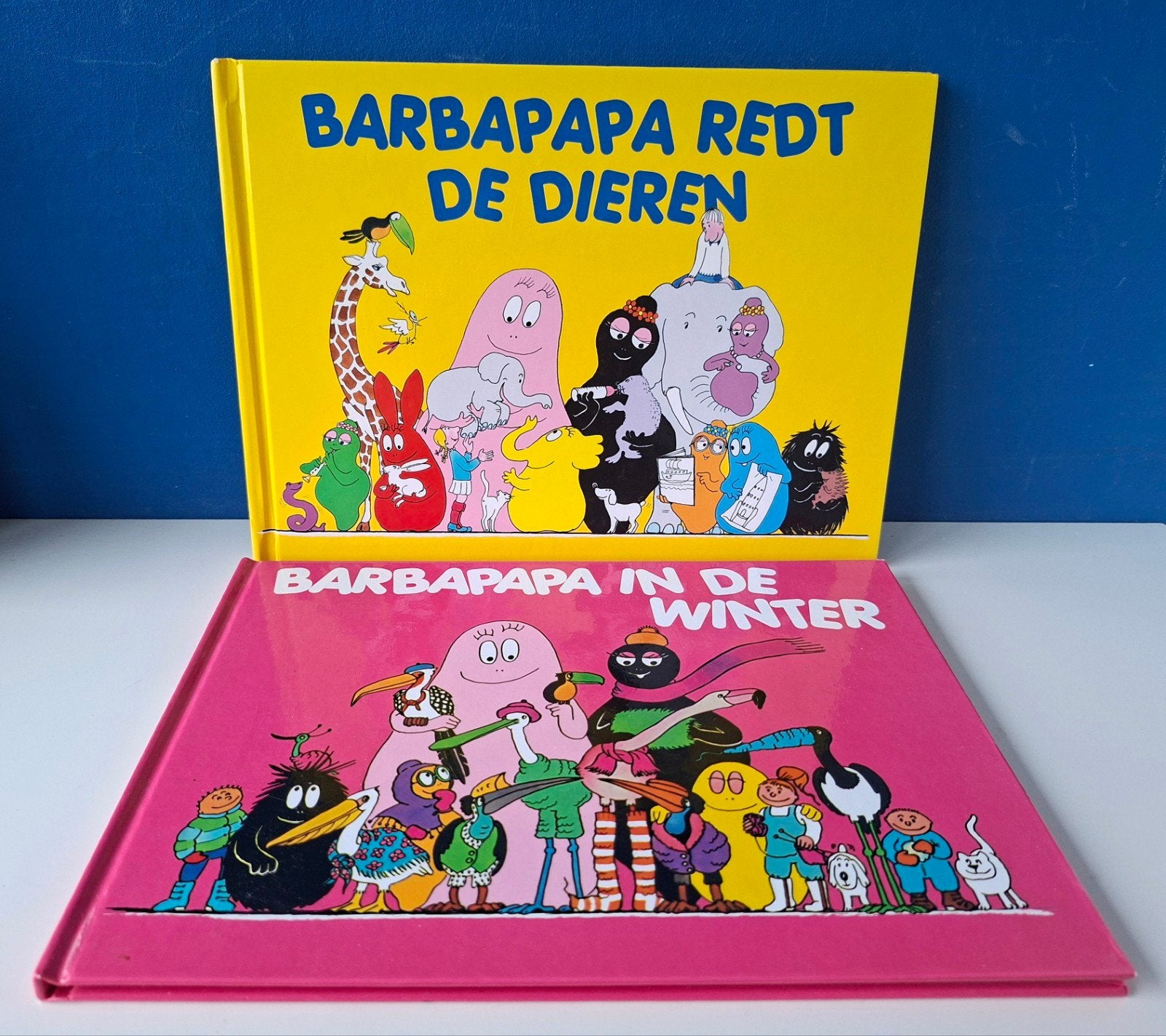 Barbapapa boeken/redt de dieren & In de winter, Ophalen of Verzenden, Gelezen, Fictie algemeen