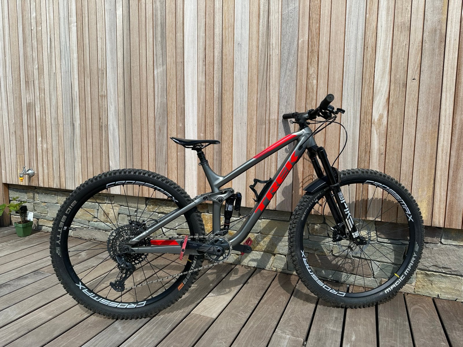 Trek fuel ex 5 (GEÜPGRADED), Fully, Ophalen, Zo goed als nieuw, Trek