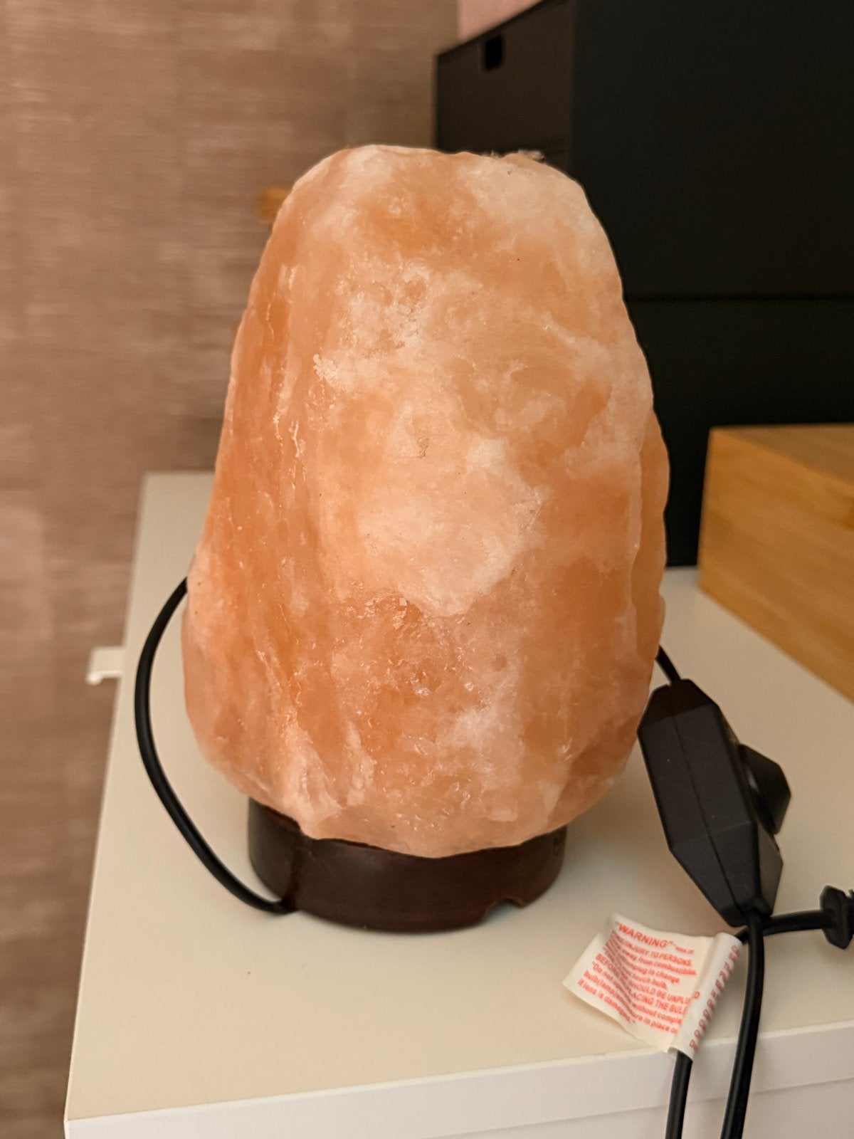 Himalaya Zoutlamp - Sfeervolle Verlichting, Ophalen, Overige merken, Overige fittingen, Zo goed als nieuw