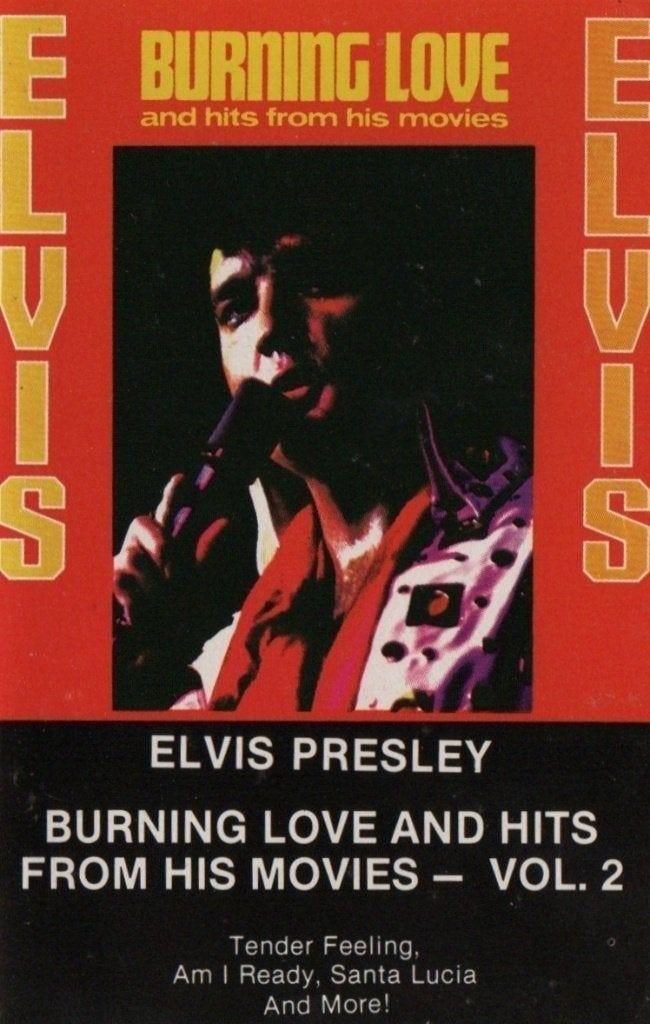 Cassettebandje Elvis Presley – Burning Love And Hits From .., Cd's en Dvd's, Ophalen of Verzenden, Gebruikt, Pop, 1 bandje