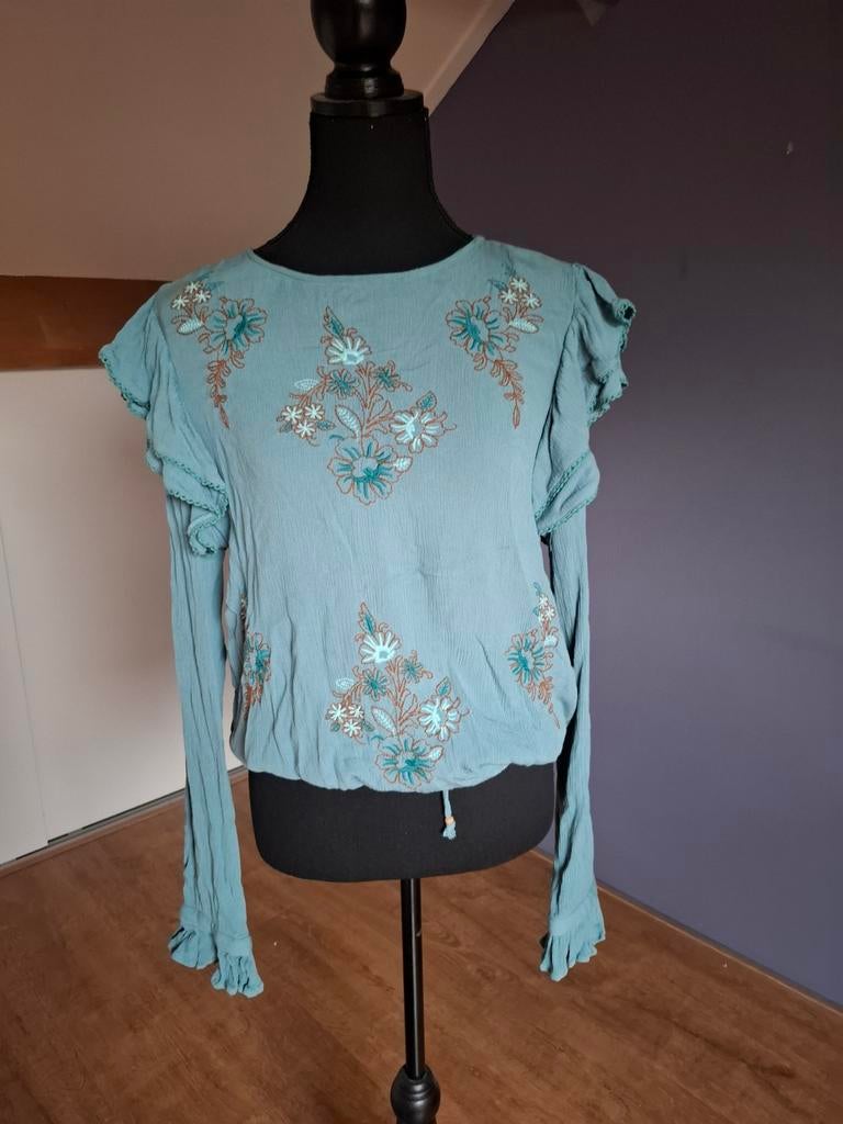 Top Cotton Club maat L, Ophalen of Verzenden, Zo goed als nieuw, Maat 38/40 (M), Korte mouw