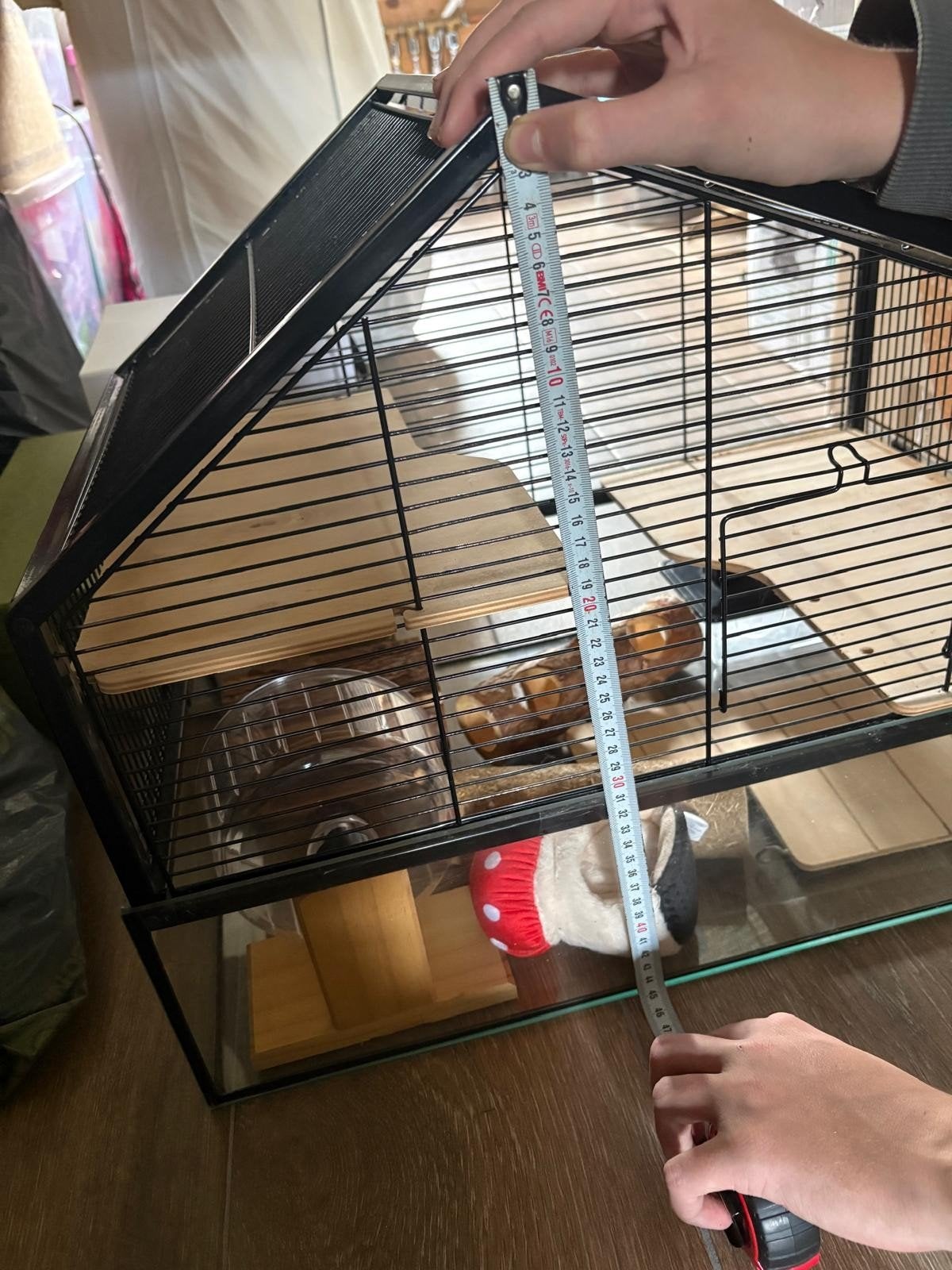 Foto 6 van kooi voor kleine hamstersoort met alle toebehoren
