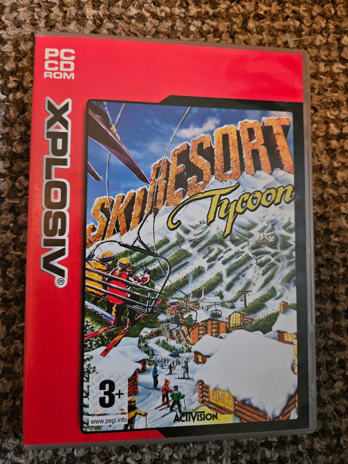 Ski Resort Tycoon PC CD-ROM - Bouw je eigen skigebied!, Gebruikt, 1 speler, Ophalen of Verzenden, Vanaf 3 jaar