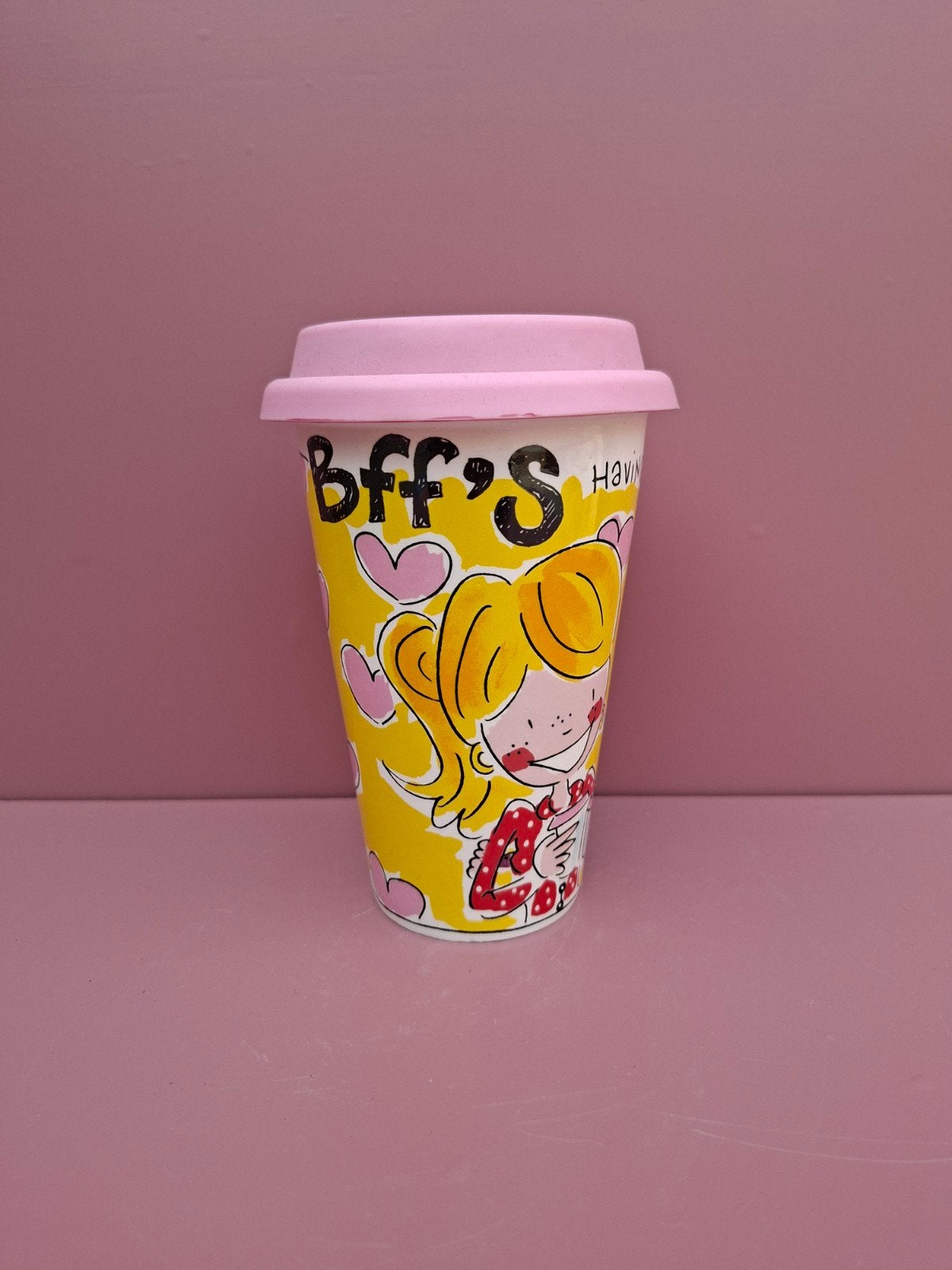 Blond Amsterdam to go beker, Zo goed als nieuw, Aardewerk, Blond Amsterdam, Mok