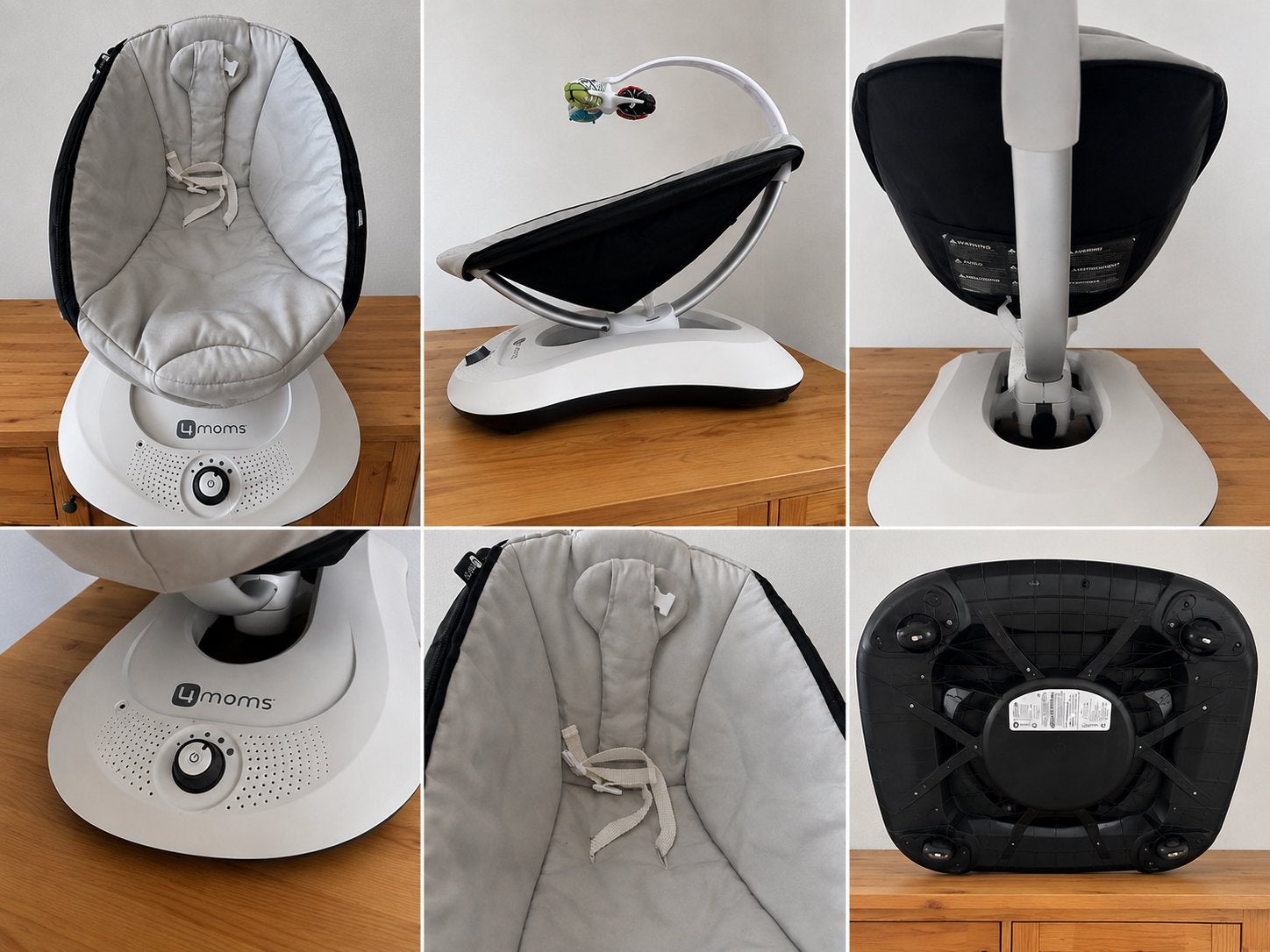 4moms rockaRoo Babyschommel met Newborn Inzet, Kinderen en Baby's, Gebruikt, Schommelstoel, Met gordel(s) of riempje(s), Ophalen