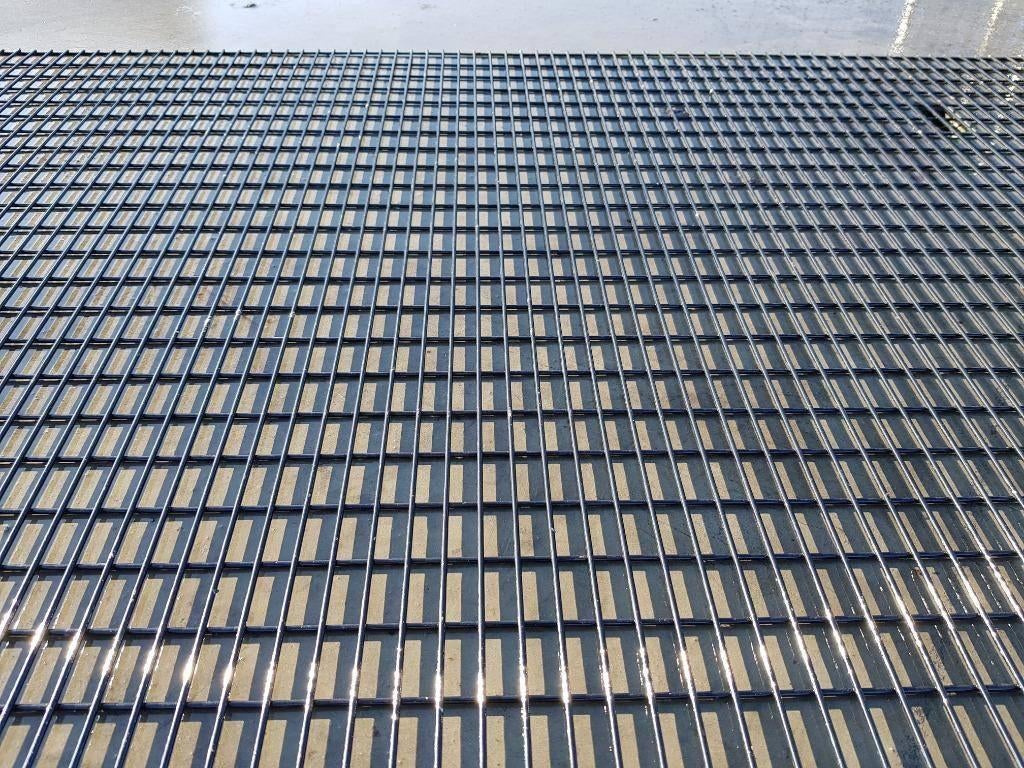 Draadmatten zwart 300x200cm | 5x5cm | Dikte 3mm, Ophalen of Verzenden, Nieuw, Minder dan 10 meter, Gaas