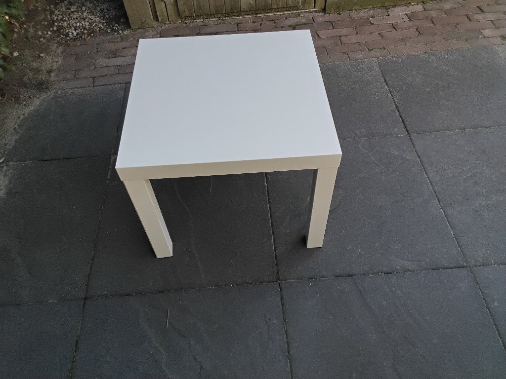 bijzet tafels, Gebruikt, Vierkant, 55 tot 75 cm, Hout