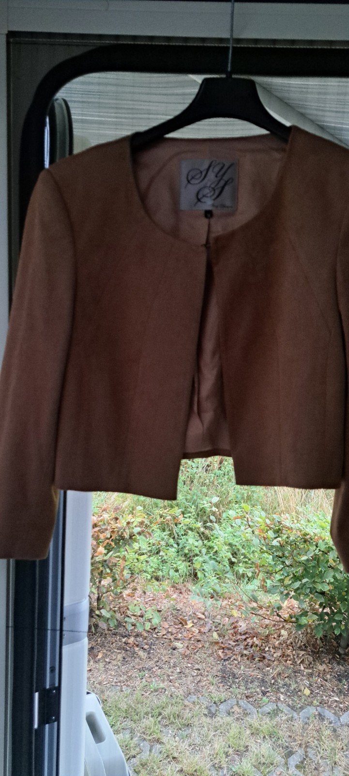 Chique Bolero jasje van Steps Suede look, Kleding | Dames, Jasjes, Kostuums en Pakken, Bruin, Ophalen of Verzenden, Zo goed als nieuw
