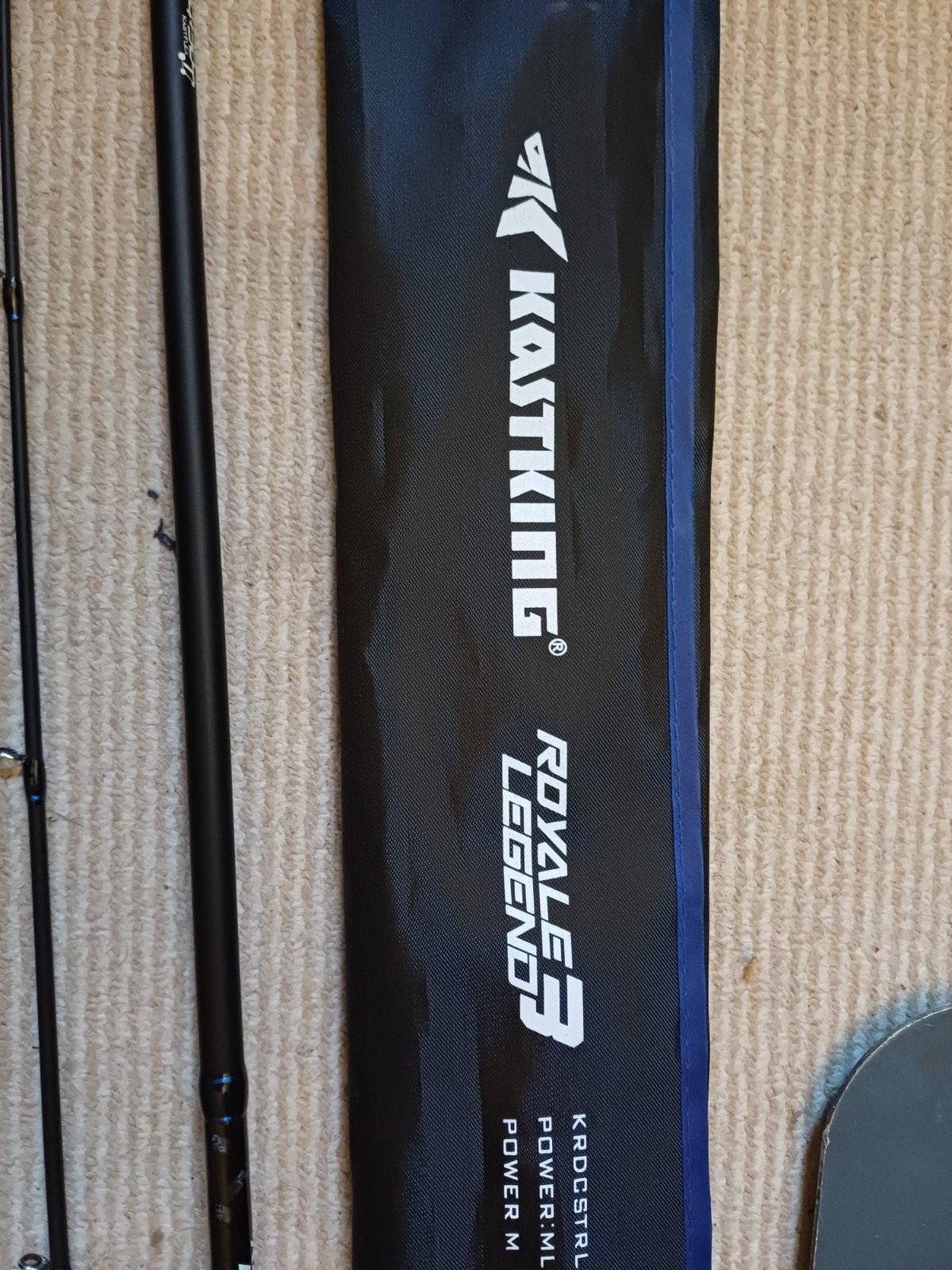 Kastking Royale Legend 3 baitcast hengel met 2 toppen (ML/M), Ophalen, Zo goed als nieuw, Werphengel