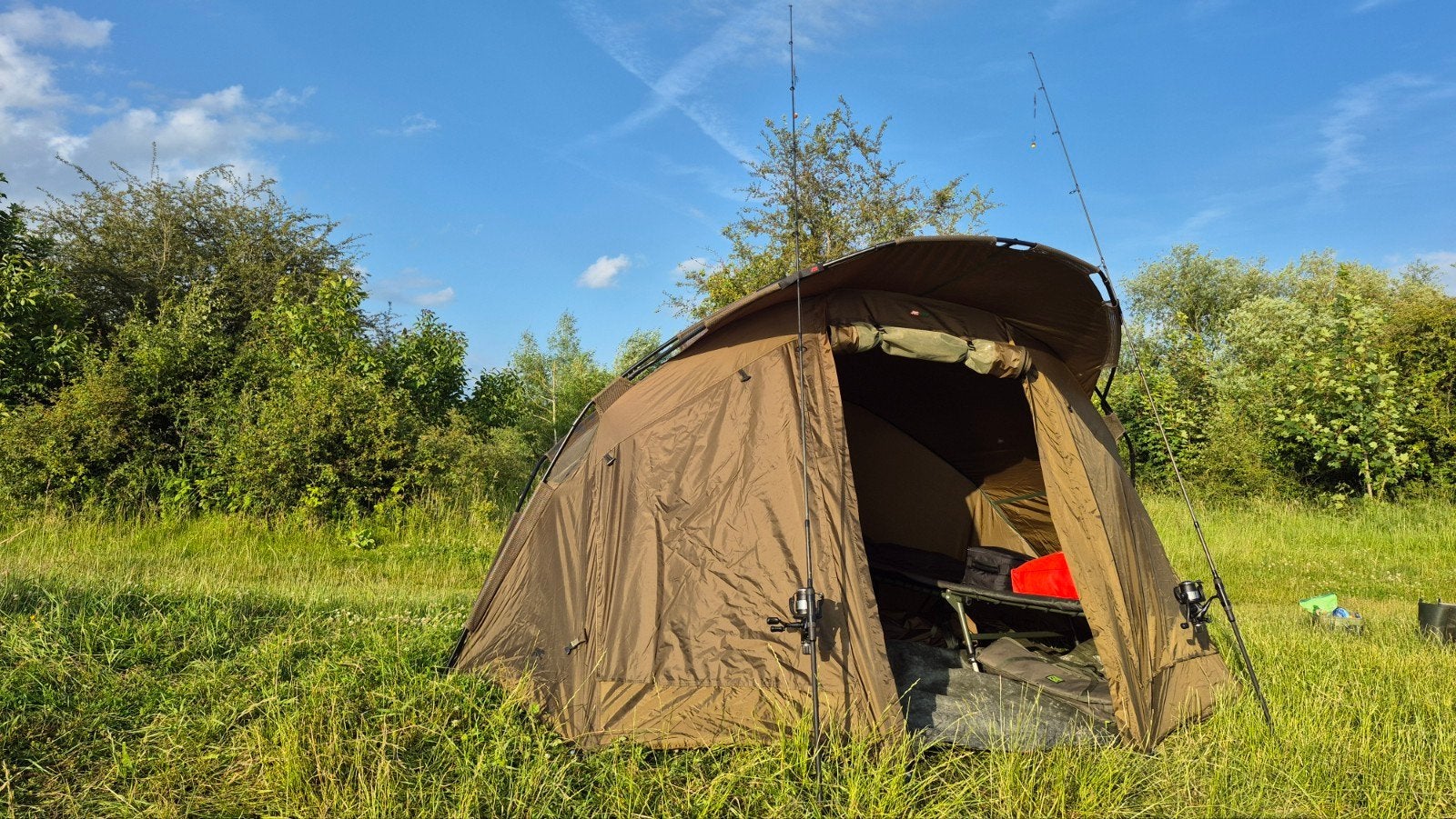 JRC Defender Peak Bivvy 2 Man met DAM slaapmat, Ophalen, Tot en met 2