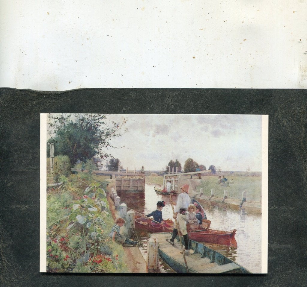Ansicht Hector Caffieri - The Lock, Verzamelen, Ansichtkaarten | Themakaarten, Verzenden, 1980 tot heden, Ongelopen