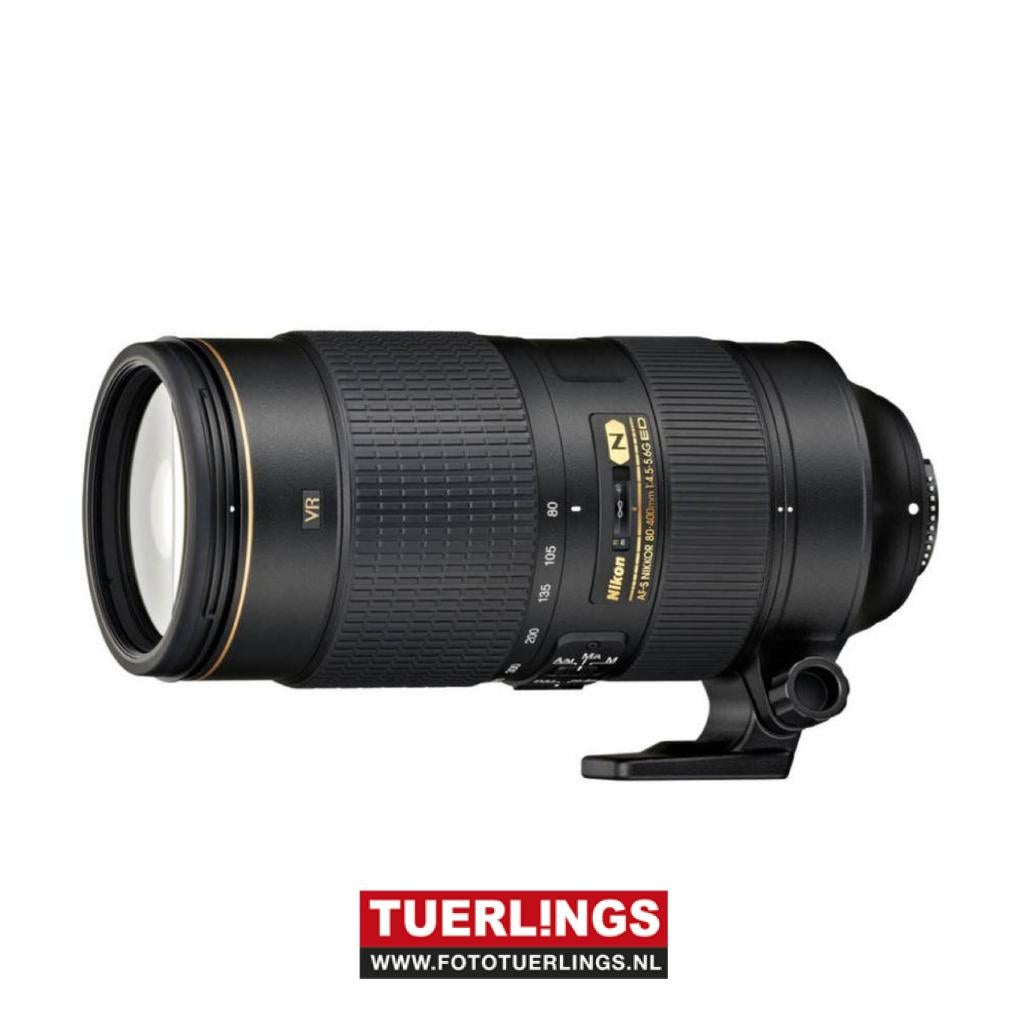 Nikon AF-S 80-400mm 4.5-5.6 G ED VR, Ophalen of Verzenden, Gebruikt, Telelens, Zoom