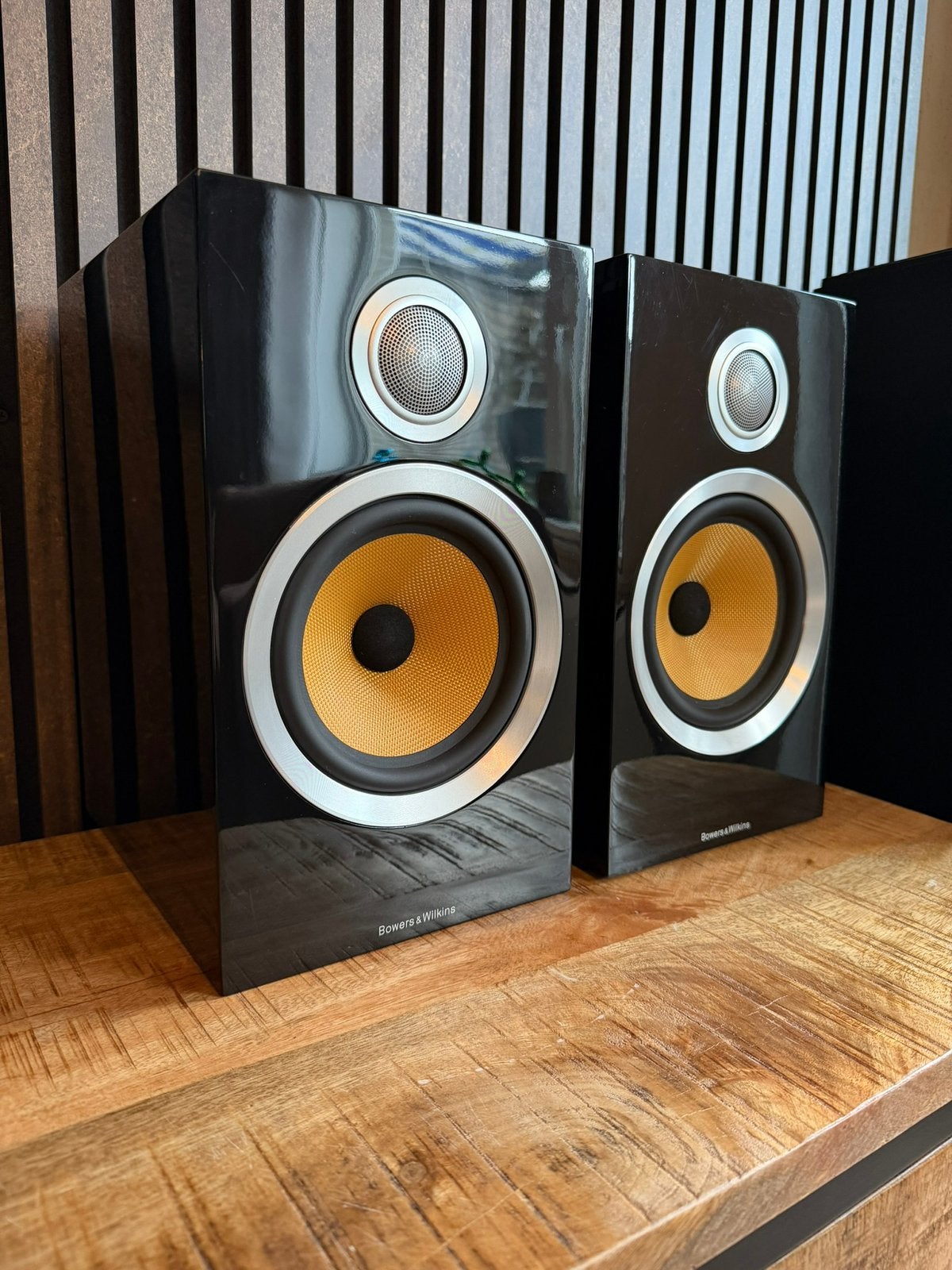 Mooie B&W CM5 S2 Luidsprekers Gloss Black, Audio, Tv en Foto, Luidsprekers, Ophalen of Verzenden, Zo goed als nieuw, 60 tot 120 watt