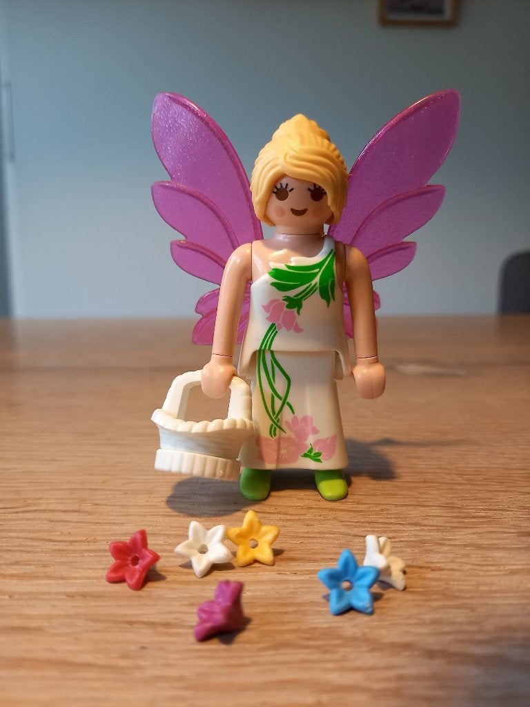 Playmobil Bloemenfee met mandje en bloemen, Ophalen of Verzenden, Zo goed als nieuw