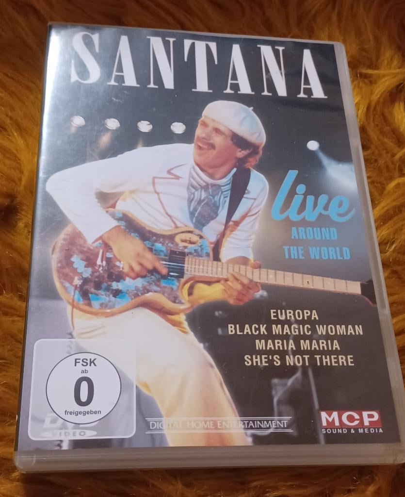 Dvd santana live, Alle leeftijden, Verzenden, Zo goed als nieuw